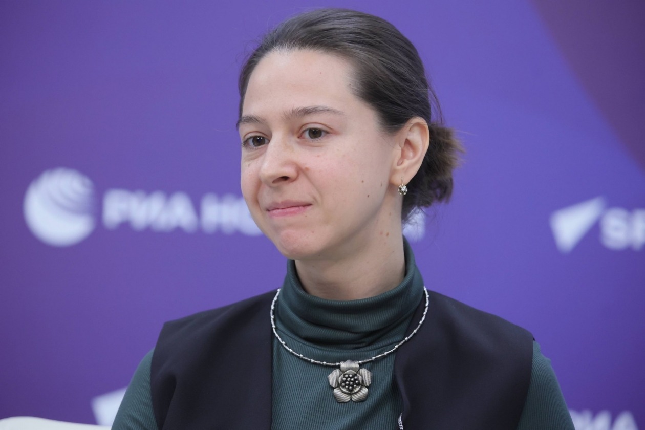 Член Малого жюри Екатерина Барбаняга. Фото: Фотограф Виталий Белоусов, медиагруппа «Россия сегодня»